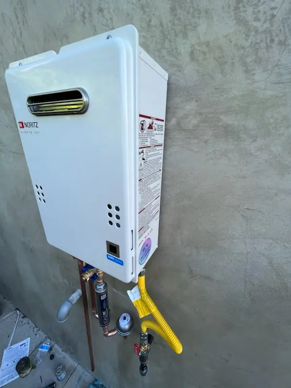 Tankless water heater installation for Ontelaunee Heights homes